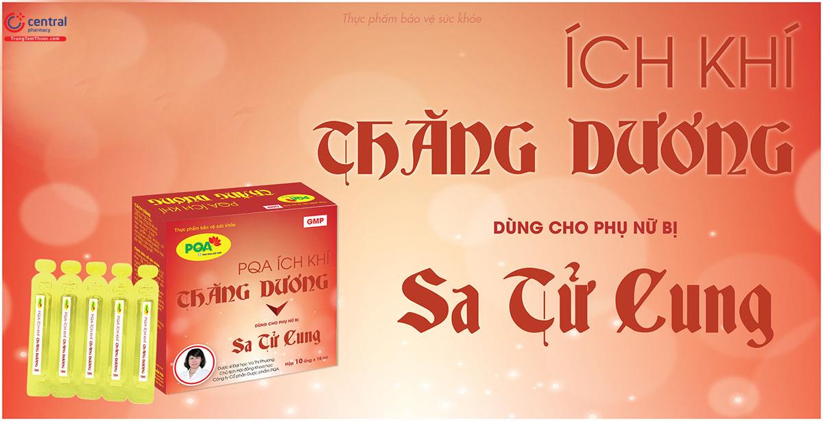 Ích Khí Thăng Dương PQA - Cải thiện cuộc sống cho phái nữ