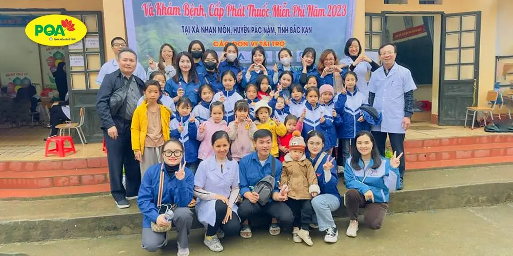 Hành trình nhân ái: PQA góp sức cho một mùa đông ấm áp và khỏe mạnh tại xã Nhạn Môn