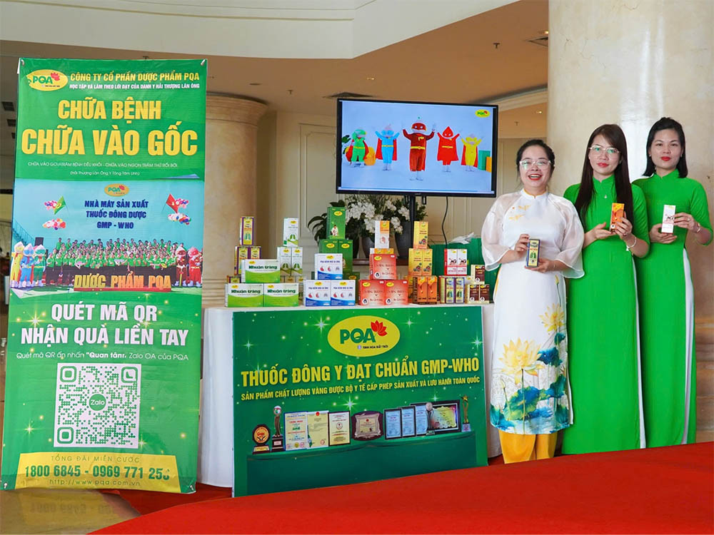 Dược phẩm PQA tham gia Hội nghị khoa học Dược sĩ Nhà thuốc mở rộng lần thứ II - 2024