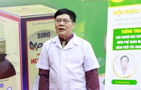 Bác sĩ CKII. Trần Quang Đạt đánh giá về Siro PQA Hen Suyễn