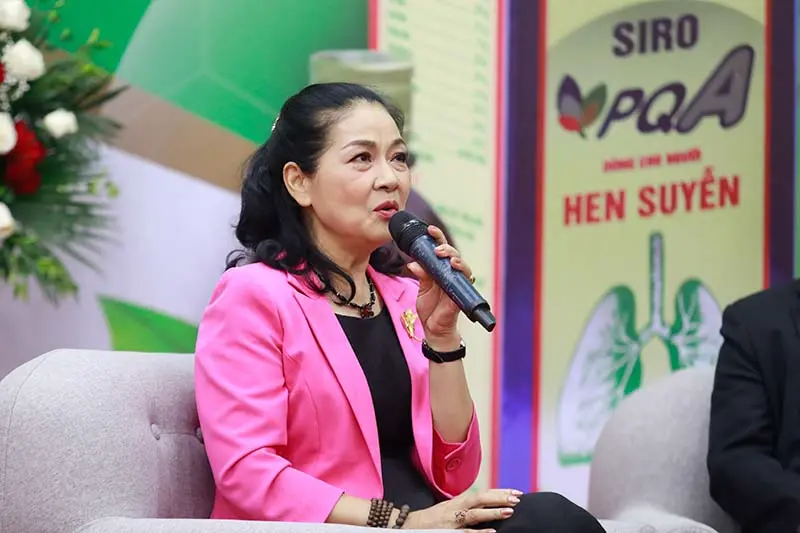 Nghệ Sĩ Minh Phương chia sẻ về PQA Hen Suyễn